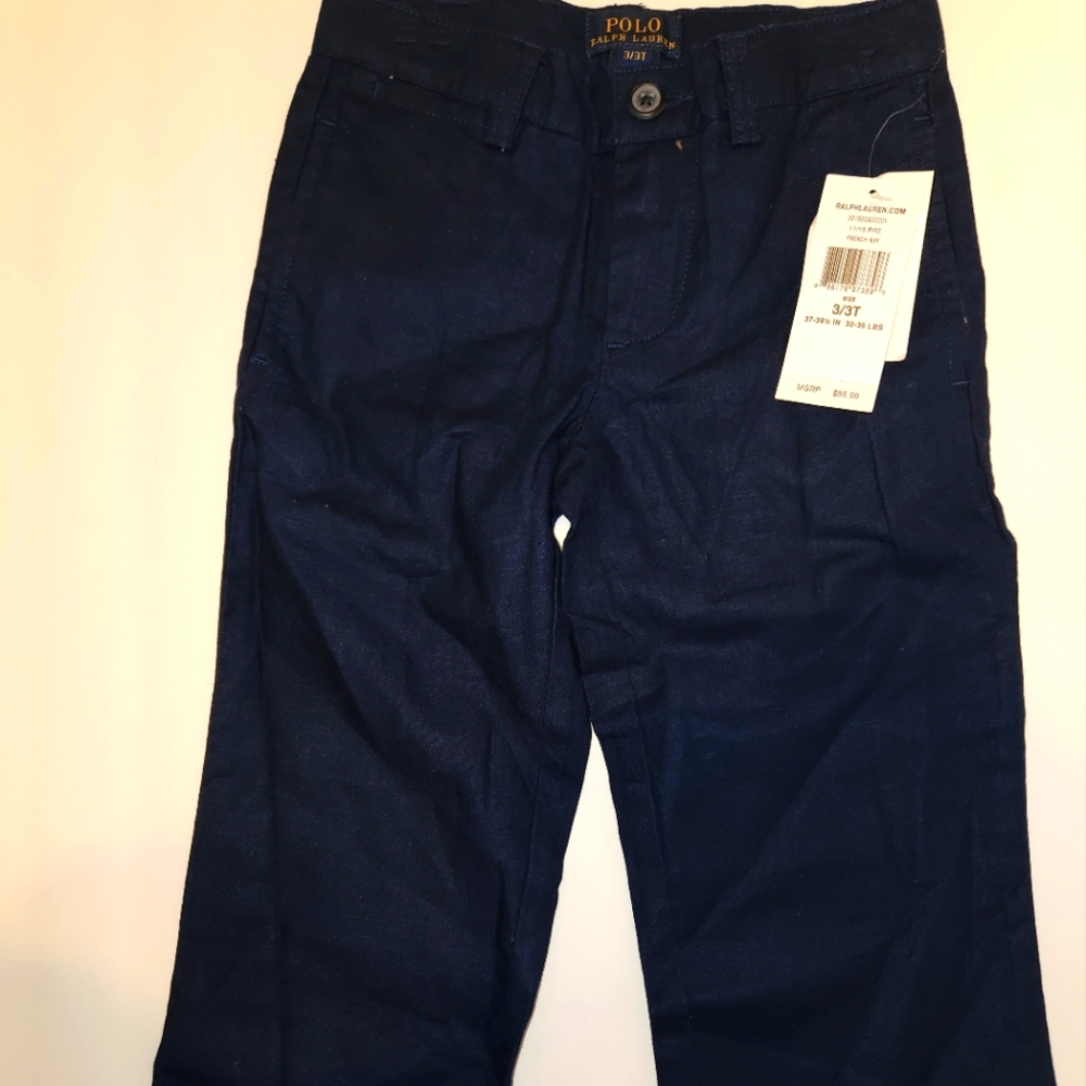Ralph Lauren Polo 3T navy khaki pants